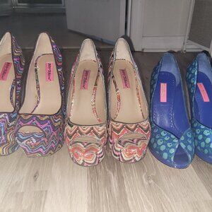 Betsy Johnson Vintage Heel Bundle